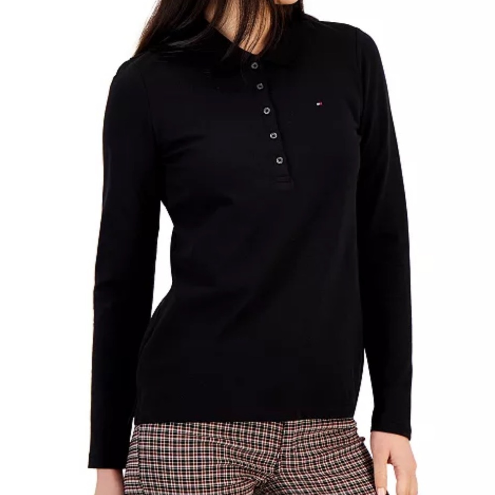 Tommy Hilfiger Women's Logo Long-Sleeve XL Shirt NWT
